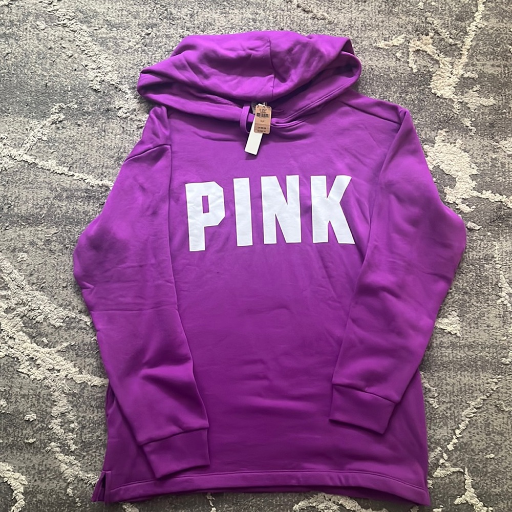 Brand new hooded Pink sweatshirt